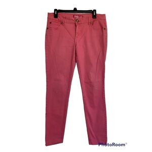 Zanadi Coral Pink Jeans Pants